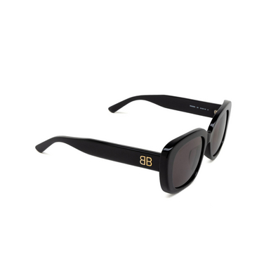 Gafas de sol Balenciaga BB0295SK 001 black - Vista tres cuartos