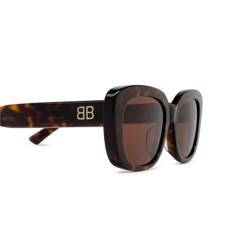 Balenciaga BB0295SK Sunglasses 002 havana - 3/4