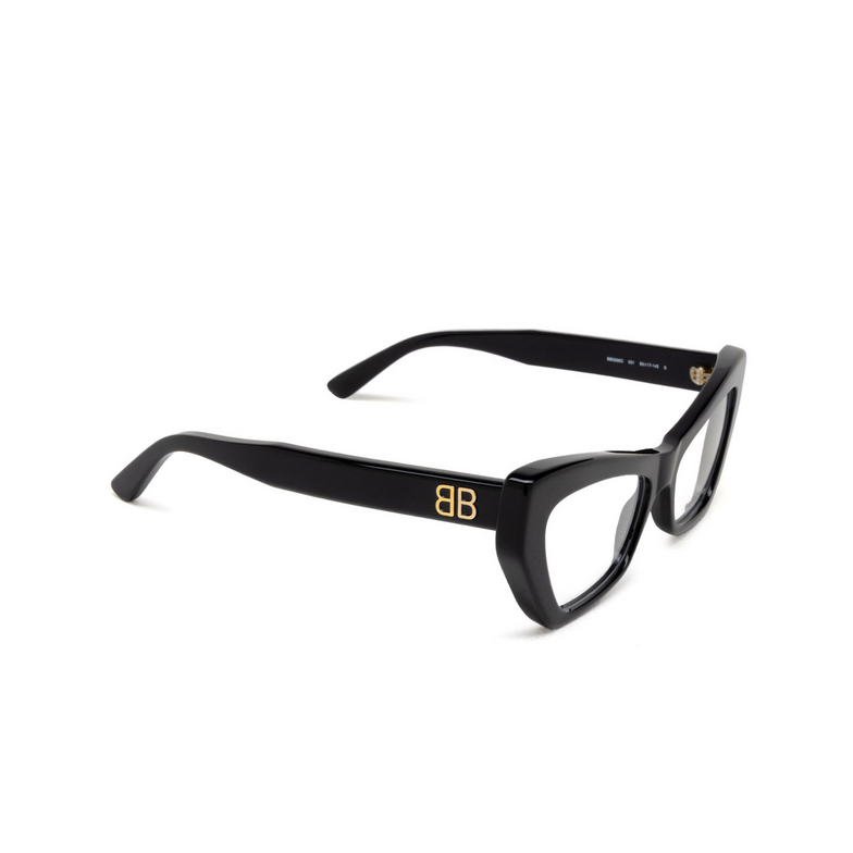 Gafas graduadas Balenciaga BB0296O 001 black - 2/5