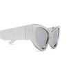 Gafas de sol Balenciaga LED Frame Cat-eye 002 silver - Miniatura del producto 3/7