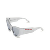 Balenciaga LED Frame Cat-eye Sunglasses 002 silver - product thumbnail 4/7