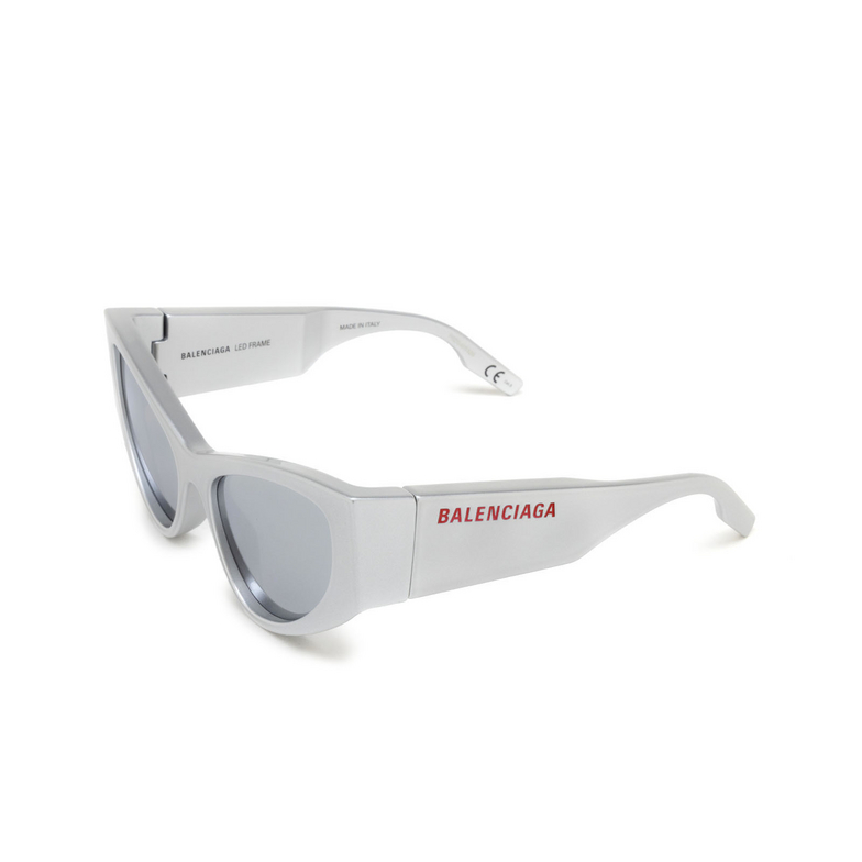 Gafas de sol Balenciaga LED Frame Cat-eye 002 silver - 4/7