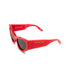Balenciaga LED Frame Cat-eye Sunglasses 003 red - product thumbnail 4/7