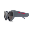 Balenciaga LED Frame Cat-eye Sunglasses 004 grey - product thumbnail 5/7
