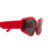 Balenciaga BB0302S Sunglasses 004 red - product thumbnail 3/5