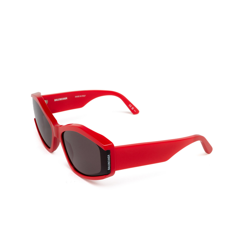 Balenciaga BB0302S Sunglasses 004 red - 4/5