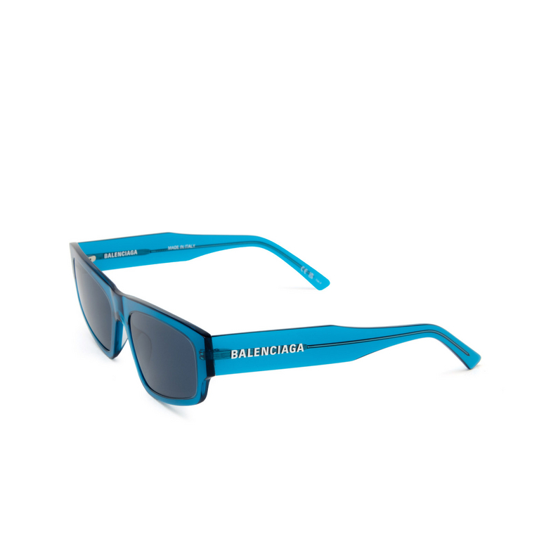 Occhiali da sole Balenciaga BB0305S 004 blue - 4/5