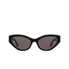 Balenciaga BB0306S Sunglasses 001 black - product thumbnail 1/5