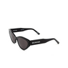 Balenciaga BB0306S Sunglasses 001 black - product thumbnail 4/5