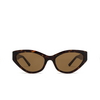 Gafas de sol Balenciaga BB0306S 002 havana - Miniatura del producto 1/5