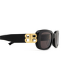 Balenciaga BB0310SK Sunglasses 001 black - product thumbnail 3/4