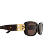 Balenciaga BB0310SK Sunglasses 002 havana - product thumbnail 3/4