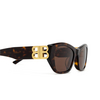 Balenciaga BB0311SK Sunglasses 002 havana - product thumbnail 3/4