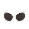 Balenciaga Gotham Cat Sonnenbrillen 003 ivory - Produkt-Miniaturansicht 1/5