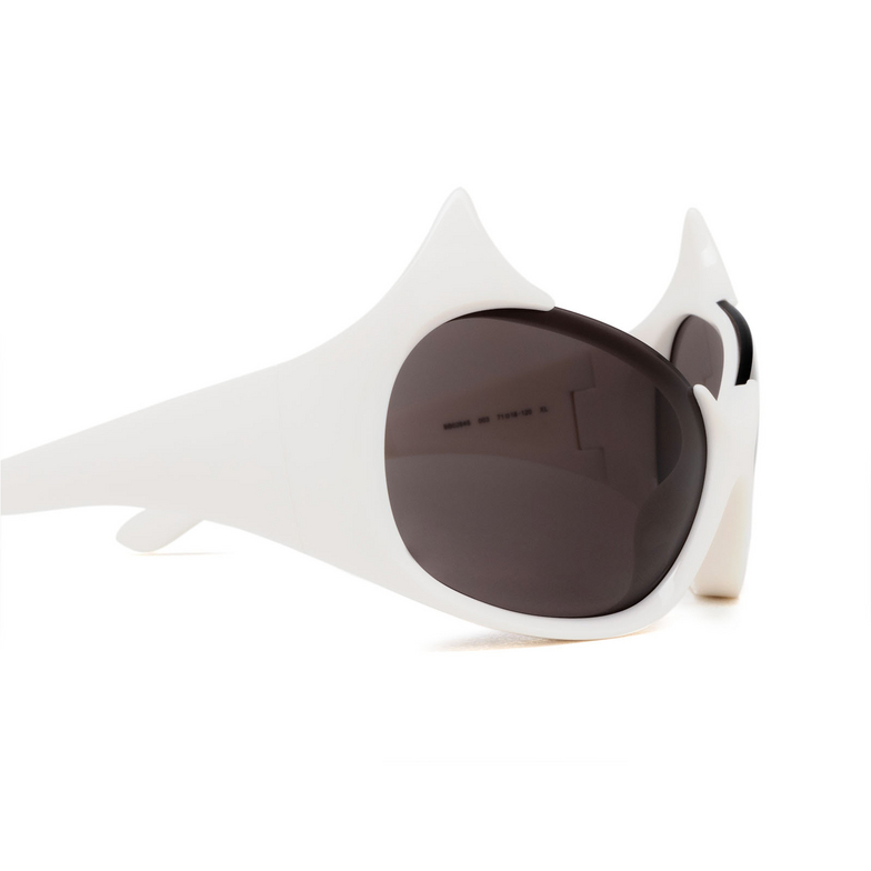 Gafas de sol Balenciaga Gotham Cat 003 ivory - 3/5