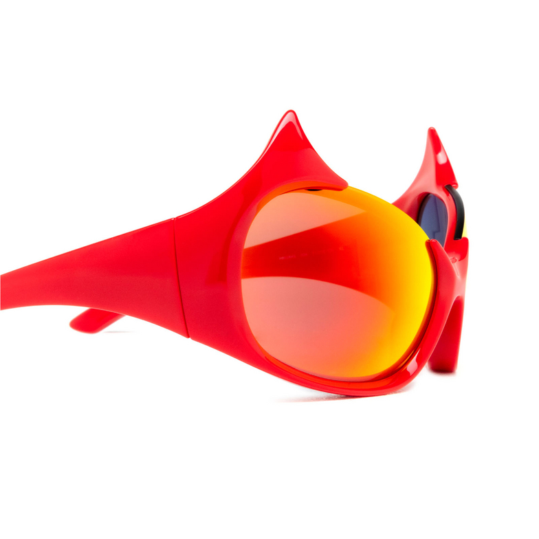 Balenciaga Gotham Cat Sunglasses 004 red - 3/5
