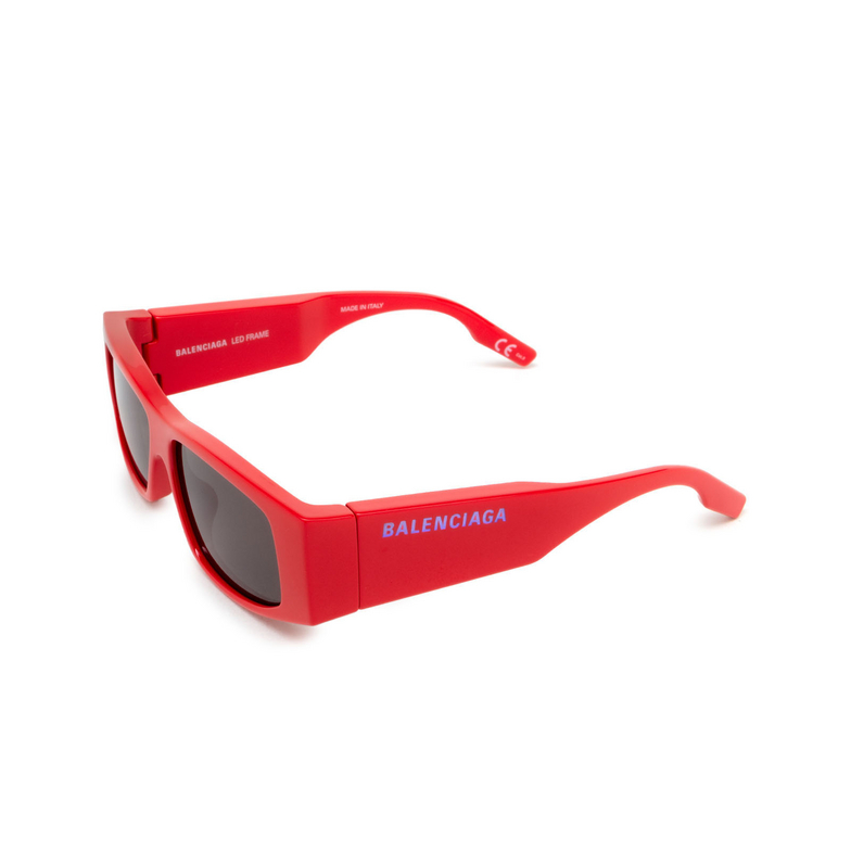 Gafas de sol Balenciaga LED Frame 003 red - 4/7