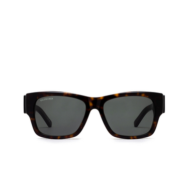 Balenciaga Max Square AF Sunglasses 002 havana - front view
