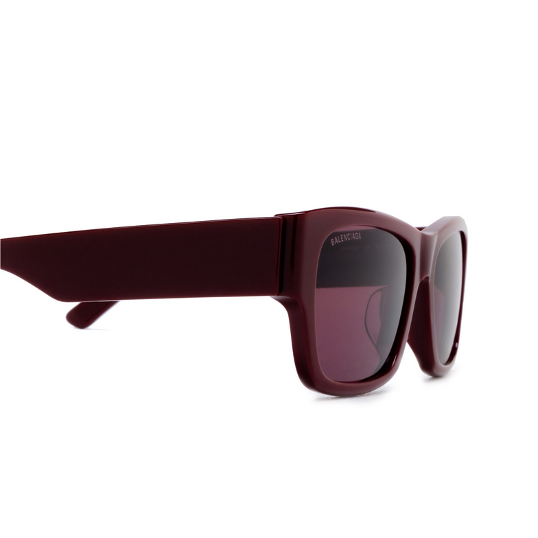 Occhiali da sole Balenciaga Max Square AF 004 burgundy - 3/6