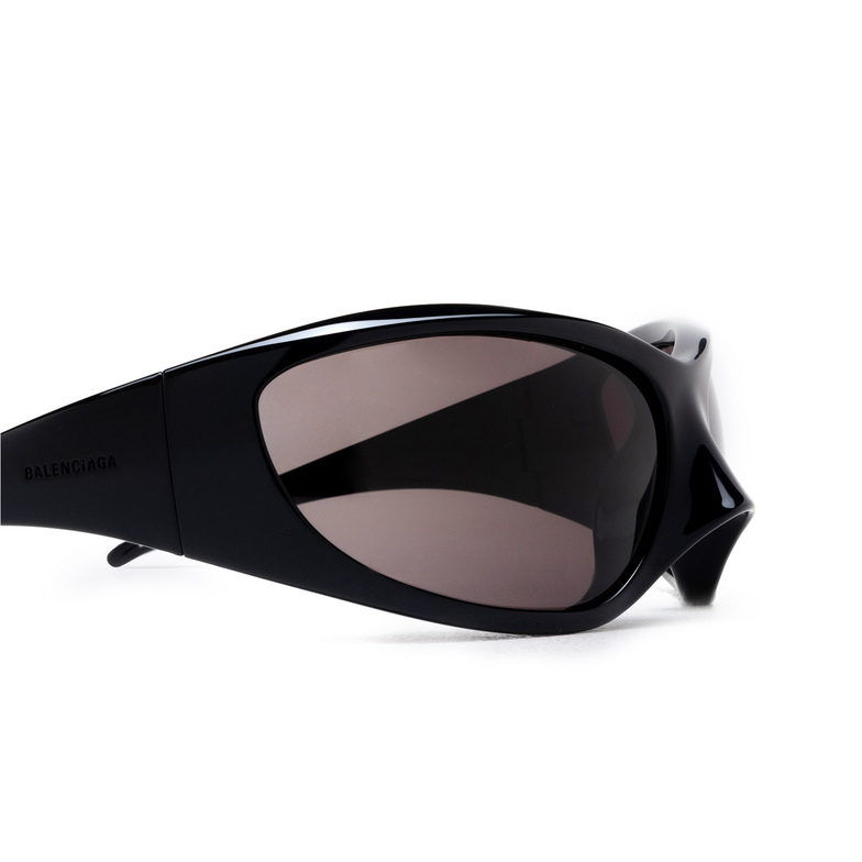 Balenciaga Skin XXL Cat Sunglasses 001 black - 3/4