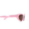 Occhiali da sole Balenciaga Twist 004 pink - anteprima prodotto 3/6