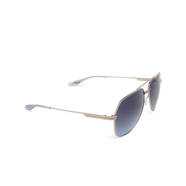 Barton Perreira AVTAK Sunglasses 2bs sil/stb - silver/steel blue - three-quarters view