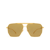 Gafas de sol Bottega Veneta BV1012S 008 gold - Miniatura del producto 1/5