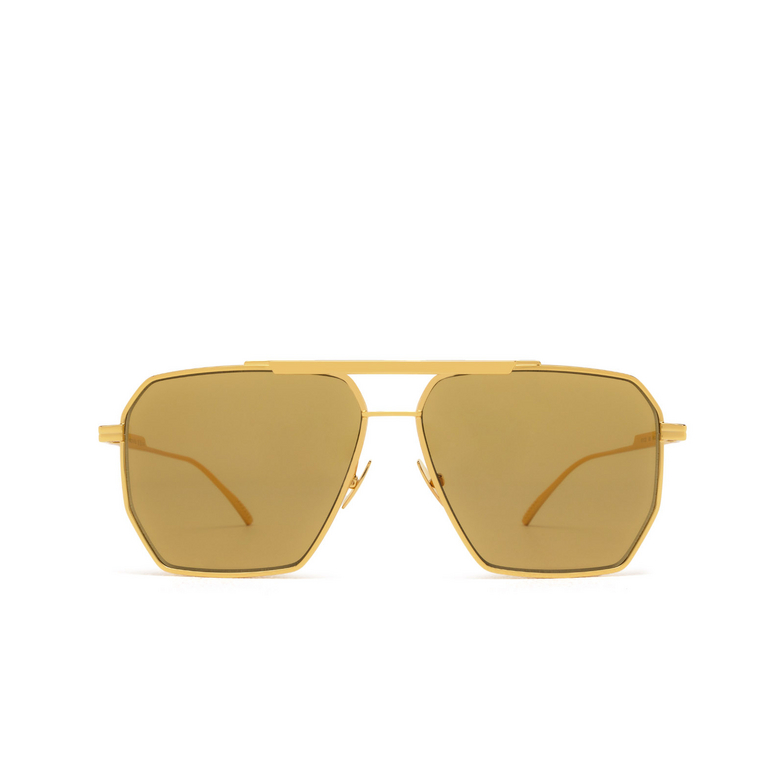 Bottega Veneta BV1012S Sunglasses 008 gold - 1/5