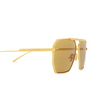 Bottega Veneta BV1012S Sonnenbrillen 008 gold - Produkt-Miniaturansicht 3/5