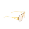 Bottega Veneta BV1065S Sunglasses 005 gold - product thumbnail 2/5