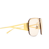 Bottega Veneta BV1065S Sunglasses 005 gold - product thumbnail 3/5