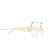 Bottega Veneta BV1067O Eyeglasses 002 gold - product thumbnail 3/5