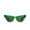 Gafas de sol Bottega Veneta BV1101S 010 green - Miniatura del producto 1/5