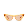 Bottega Veneta BV1101S Sunglasses 011 orange - product thumbnail 1/4