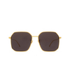 Gafas de sol Bottega Veneta BV1108SA 001 gold - Miniatura del producto 1/5