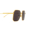 Gafas de sol Bottega Veneta BV1108SA 001 gold - Miniatura del producto 3/5