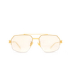 Bottega Veneta BV1127S Sunglasses 006 gold - product thumbnail 1/5
