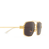 Bottega Veneta BV1128S Sunglasses 002 gold - product thumbnail 3/4