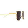 Bottega Veneta BV1160SA Sunglasses 004 gold - product thumbnail 3/4