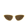 Gafas de sol Bottega Veneta BV1186S 002 gold - Miniatura del producto 1/4