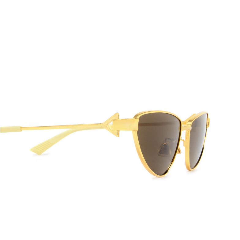 Bottega Veneta BV1186S Sunglasses 002 gold - 3/4