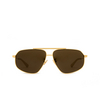 Gafas de sol Bottega Veneta BV1194S 002 gold - Miniatura del producto 1/4