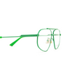 Occhiali da vista Bottega Veneta BV1196O 004 green - anteprima prodotto 3/4