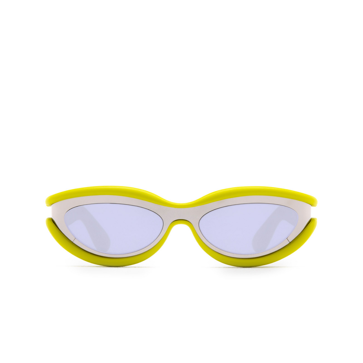 Bottega Veneta Hem Sunglasses 001 Silver - front view