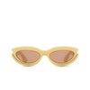 Bottega Veneta Hem Sunglasses 005 gold - product thumbnail 1/4