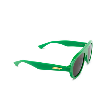 Gafas de sol Bottega Veneta BV1214S 003 green - Vista tres cuartos