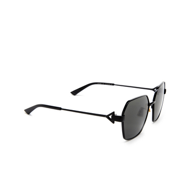 Bottega Veneta BV1224S Sunglasses 001 black - three-quarters view