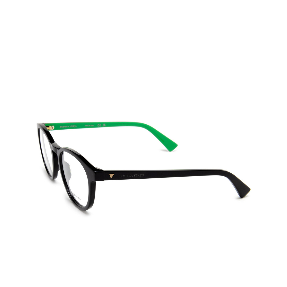 Bottega Veneta BV1225O Eyeglasses 005 Black - product thumbnail 4/5