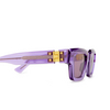 Gafas de sol Bottega Veneta BV1230S 003 violet - Miniatura del producto 3/4