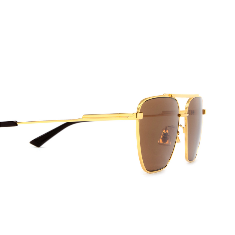 Bottega Veneta BV1236S Sunglasses 002 gold - 3/4